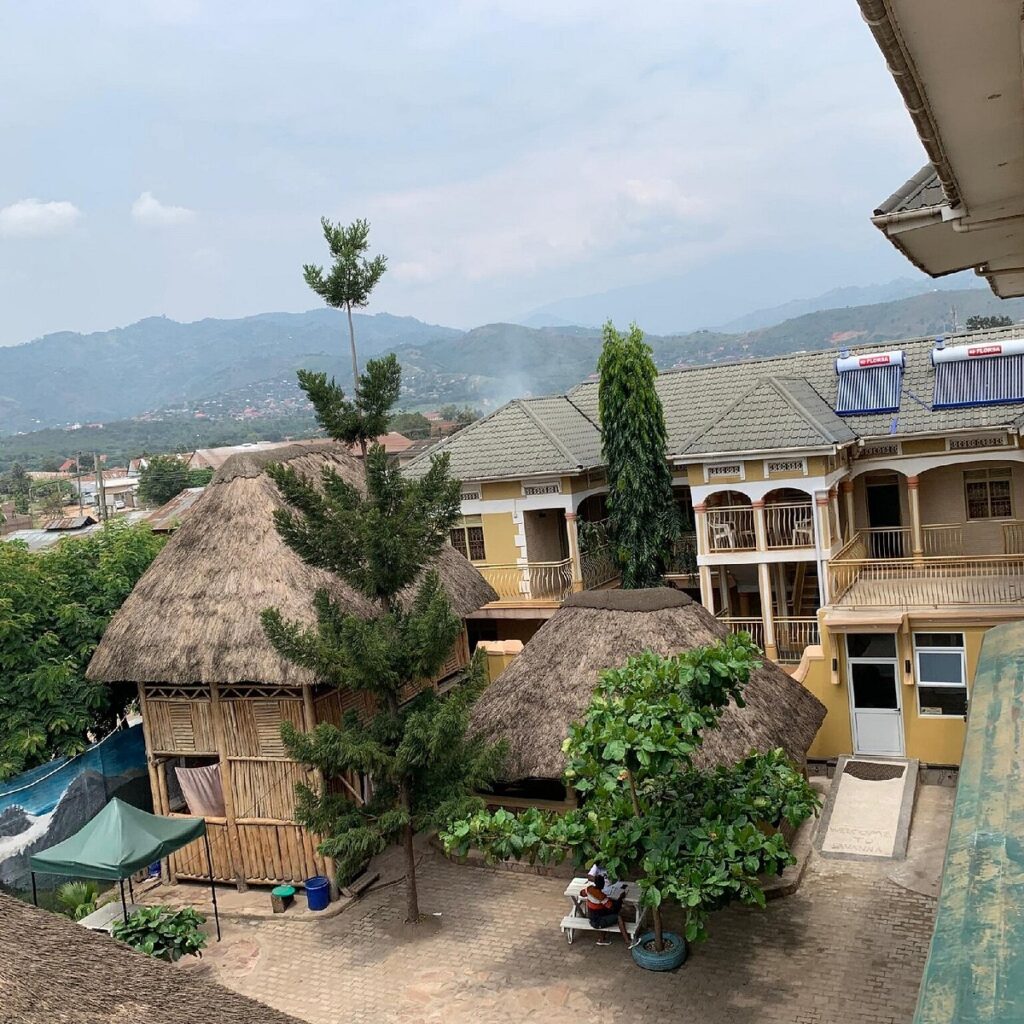 Madness in the Mountains: The Ultimate Mt. Rwenzori Marathon Guide & Where to Stay A pictorial view of Tropical Savannah Guest House away from the busy town yet very near the starting point of the Marathon.