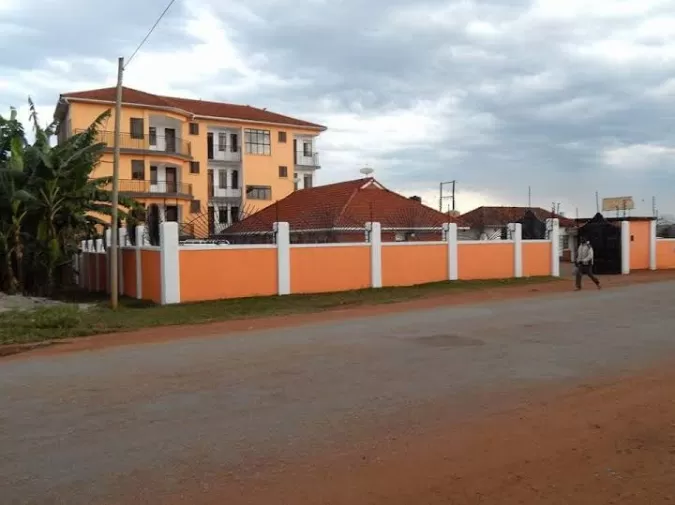 Street view of Shine On Hotel, a central choice for where to stay in Mbale