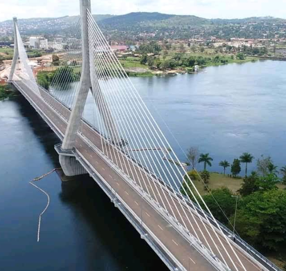 Aerial view of the Nile for our Jinja Uganda Guide