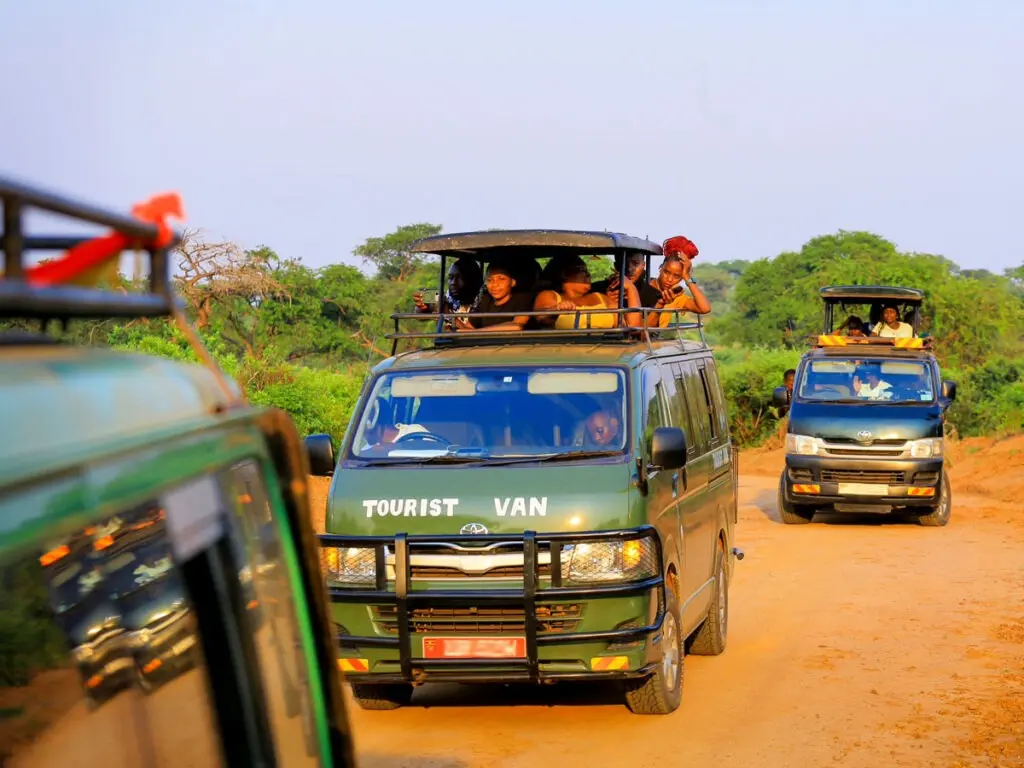 Uganda Open Park Days 2026: Ultimate Safari Guide & Stays vans for group trips uganda 1024x768 1